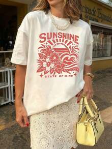 Women T-Shirts - White - View 6