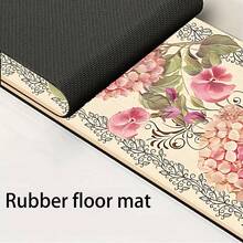 1pc Floral Pattern Faucet Cover, Durable Polyester, Quick Drying, Easy To Clean, Suitable For Kitchen And Bathroom, Easy Installation, Daily Decor, Gift, Bathroom Mat, Durable Faucet Cover, Faucet Accessory - Multicolor - View 11