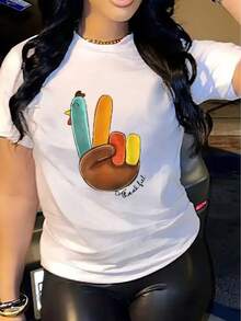 Camiseta Casual de Manga Corta para Mujer, Paquete de 1, 100% Algodón Grueso - Cuello Redondo Cómodo, Camiseta Suave y Bonita - Blanco - Ver 2
