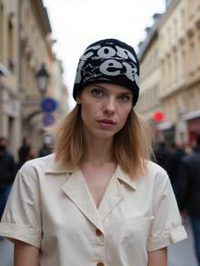 1 chiếc mũ len beanie unisex - A - Xem 2