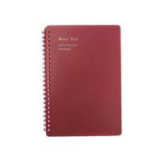 Spiral Notebook, Muted Color Retro Minimalist Lined Notebook For Students, Office Memo Pad, Journal, Back To School Gift School Supplies - A - View 9