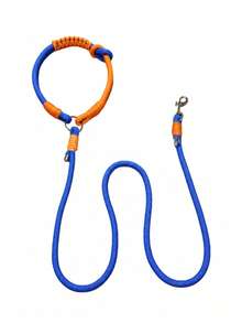 2026 New Durable Woven Dog Leash, Slip-On Dog Leash, Dopamine Color, Suitable For Small, Medium And Large Dogs Outdoor Walking And Training - Multicolor - View 12