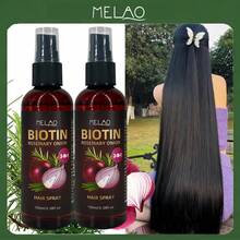 2瓶装 MELAO 生物素迷迭香洋葱护发喷雾，100毫升/3.38液盎司，三合一护发喷雾，滋养头皮，强韧秀发，适合所有发质 - 2個 - 查看 5