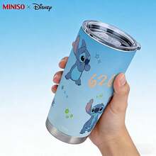 Bình giữ nhiệt MINISO X Disney Stitch Experiment 626 20oz, bằng thép không gỉ, cách nhiệt chân không, có nắp đậy, thích hợp mang theo khi đi du lịch, dùng được cả đồ uống nóng và lạnh. - Nhiều màu - Xem 2