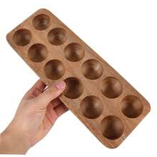 1 cái/2 cái Giá để trứng bằng gỗ hồng sắc, Giá để trứng nhà bếp - Nhiều màu - Xem 10