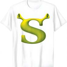 Camiseta con logo inicial de Shreks1 - Blanco - Ver 1