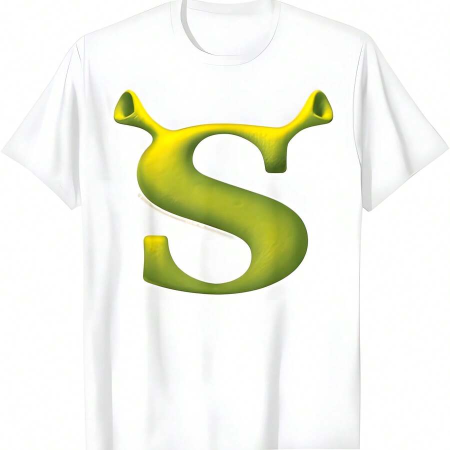 Camiseta con logo inicial de Shreks1 - Blanco - Ver 1