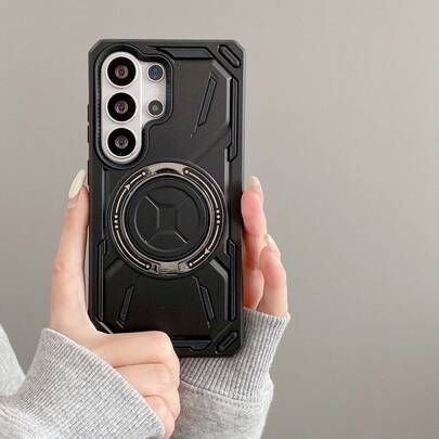 (Siga a loja e resgate o produto para ganhar um cordão grátis) Capa para celular com suporte + alça de pulso, compatível com Apple 17 Pro Max/16 Pro Max/15 Pro Max/14 Pro Max/13 Pro Max/12 Pro Max/11, compatível com Samsung S26/25/24/32/U, compatível com Xiaomi/MT