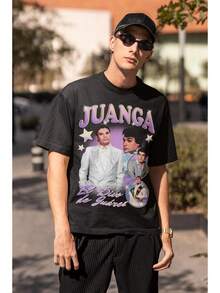 Camiseta de Juan Gabriel Juanga, El Divo de Juarez |   Regalo para fan de Juan Gabriel |   Camisa Juan Gabriel |   Fanático de Juanga |   El Divo de Juarez |   Camiseta Juanga - Negro - Ver 6