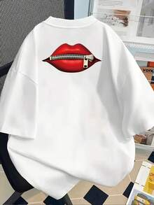 Camiseta unisex% algodón, modelo 2026, lavable aáquina, cómoda para todas las estaciones, adecuada para deportes al aire libre, fiestas en la playa y uso diario, con un diseño novedoso y estilo moderno, ¡tu mejor elección! - Negro - Ver 8