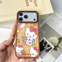 SANRIO 滑り止めスマホケース耐衝撃for苹果16ProMax/16Plus/16Pro/16/15ProMax/15Plus/15Pro/15/14ProMax/14Plus/14Pro/14/16E/13ProMax/13Pro/13/12ProMax/12Pro/12/11ProMax/11落下防止はんとうめい滑り止め - 皇家紫 - チェックする 2