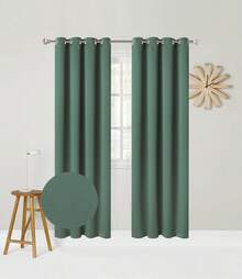 Curtains - Green - View 13