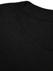Camiseta de Algodón con Estampado Retro Motivacional "Cotton Rock The Test Testing Day" para Maestros y Estudiantes, Camiseta Casual de Cuello Redondo y Manga Corta, Cómoda para Primavera Verano, Ropa de Mujer, Tallas S-3XL. - Negro - Ver 4