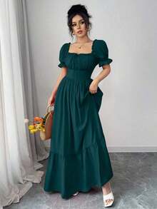 Lolita Dresses - Dark Green - View 3