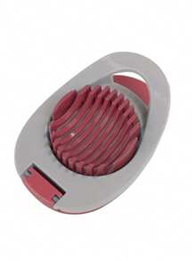 1PC Egg Slicer, Household Egg Cutter, Century Egg Slicer, Manual Egg Slicer, Egg And Salted Duck Egg Separator, Multi-Functional Egg Cutter, Fruit Salad Cutter, Perfect For Slicing Ham, Eggs, Fruits, Etc. Suitable For Home And Restaurant Use, Kitchen Gadget, Egg Slicer, Kitchen Accessories, Kitchen Essential Tool. - Multicolor - View 9