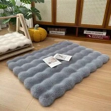 1pc Pet Plush Warm Thick Durable Cushion Mat For Dogs & Cats, Suitable For Autumn/Winter - Multicolor - View 6