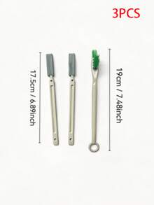 Bộ cọ vệ sinh nhà bếp đa năng 2/3 món - Cọ xoắn ốc vệ sinh bình sữa và cốc trẻ em, vận hành bằng tay không cần điện, thích hợp sử dụng trong gia đình, cọ nhỏ vệ sinh khe bồn rửa, cọ vệ sinh nhà bếp cán dài, cọ vệ sinh khe nắp cốc giữ nhiệt, bộ cọ khử trùng rãnh bình sữa và cốc, bộ cọ tiệt trùng bình sữa và cốc trẻ em. - nhiều màu - Xem 12