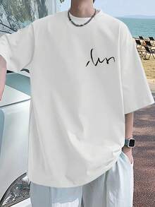 Camiseta unisex% algodón, modelo 2026, lavable aáquina, cómoda para todas las estaciones, adecuada para deportes al aire libre, fiestas en la playa y uso diario, con un diseño novedoso y estilo moderno, ¡tu mejor elección! - Blanco - Ver 2