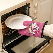 Disney  Toy Story  Bear Heat-Resistant Oven Mitt - Non-Slip Kitchen Glove For Daily Cooking & BBQ - Black Trim - View 2