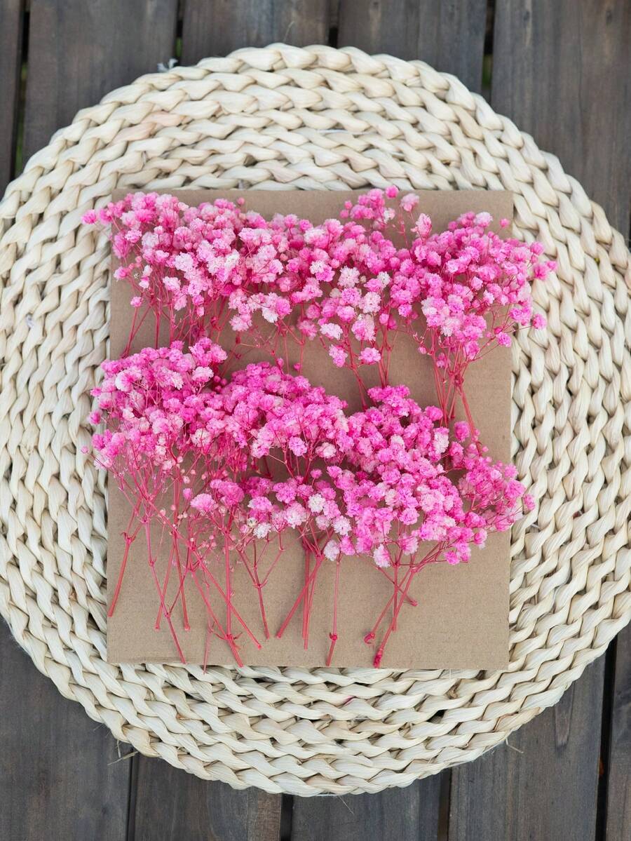 25/50/100/300个人造迷你饰品 - 用于树脂模具艺术和工艺品、发饰、婚礼花环、桌面装饰、家居装饰等。 - 淺粉色 - 查看 1