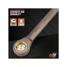 Bộ cờ lê bánh cóc hệ mét bằng thép crom vanadi 72 răng kèm hộp đựng, 819mm - Cờ lê kiểu ngẫu nhiên - Xem 4