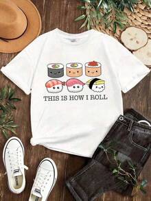 1 Camiseta informal de cuello redondo de algodón para mujer Camiseta deportiva para mujer Camiseta para hombre Camiseta para parejas Regalo de San Valentín Regalo de cumpleaños Regalo de Navidad Camiseta unisex Transpirable, suave, para deportes al aire libre, manga corta, apta para todas las estaciones, 100 % algodón puro. - Blanco - Ver 1