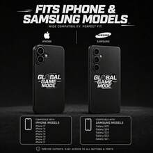 [24h Versand aus DE]Apple 17 16 15 promax Fußball-Handyhülle |   Globales Spielmodus-Fallstudie |   Fußball-Handyhülle |   Minimalistisches schwarzes Gehäuse |   Sport-Handyhülle Geschenk für Ihn und Sie  23 24 25 26 Ultra Galaxy - Mattierte Oberfläche - Übersicht 5