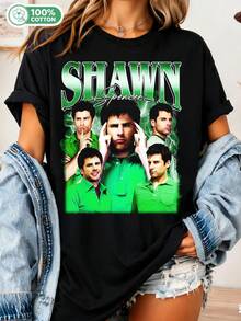 Shawn Spencer Bootleg Unisex T-Shirt, Shawn And Gus Psych T-Shirt, Gift For Women And Men, Unisex T-Shirt, Gift For Her - Black - View 6