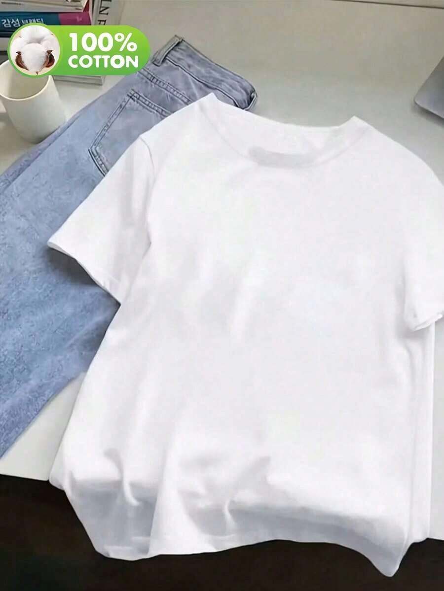 Women T-Shirts - White - View 1