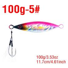 1PC Sinking Metal Lead Fish Lures Laser Coating Artificial Baits For Sea Fishing Casting & Jigging - 5# - View 8