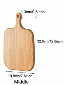 Dụng cụ nhà bếp bằng gỗ gồm: xẻng nướng pizza, thớt, dao cắt phô mai, khay đựng bánh mì/bánh quy nhỏ, đĩa chuẩn bị bít tết, thớt thái rau củ. - Màu be - Xem 10