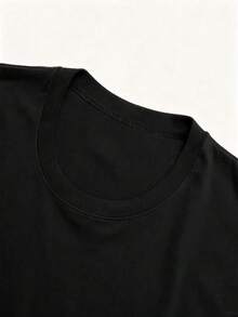 Camiseta de Playa Oversize de Verano con Estampado Gráfico de Chica Surfista con Coco de Palm Springs para Pre-Escolar, Mujer y Unisex - Negro - Ver 3