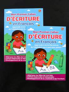 32-Page*2 French Handwriting Practice Notebook For Beginners, A Practical Gift Recommendation - 2 Copies Of 36610-2 - View 9