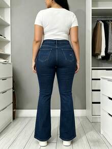 Pantalones De Mezclilla Mujer Jeans Pantalon De Mezclilla Dama Pantalones Olgados Para Mujer Lavado Desgastado Casual - Pantalones vaqueros 2057-1 - Ver 3