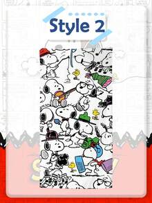 SNOOPY 畅销史努比超细纤维沙滩巾，卡通儿童沙滩浴巾，夏季海边吸水毛巾 - 長方形 - 查看 3