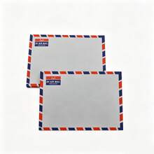 25/50/100 chiếc phong bì tự dính trắng, phong bì bảo vệ thông tin cá nhân có tem dán bóc được dùng cho tài liệu mật. - Hình chữ nhật - Xem 1