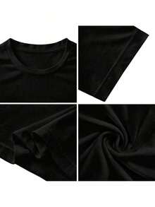 Playera de mujer JIN Seokjin, Camiseta Come Back World Tour 2026, Camiseta de concierto K-Pop Idol Fan Tee3 (2) Casual diario - Negro - Ver 4