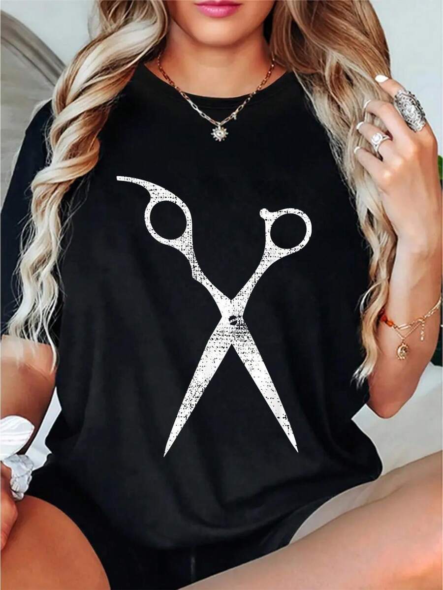 Women T-Shirts - Black - View 1