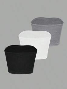 3 piezas Top bandeau de rayas - Multicolor 6 - Ver 2