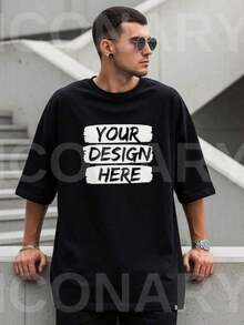 Camiseta Drake _ Merch de Rap Camiseta Gráfica _ Takecare _ Impresión Gráfica Rara de Hip Hop HPHH - Negro - Ver 1