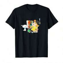 Drawing Himawari T-Shirt - Negro - Ver 1