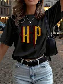 Women T-Shirts - Black - View 1