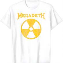 Camiseta nuclear de Megadeth - Blanco - Ver 1