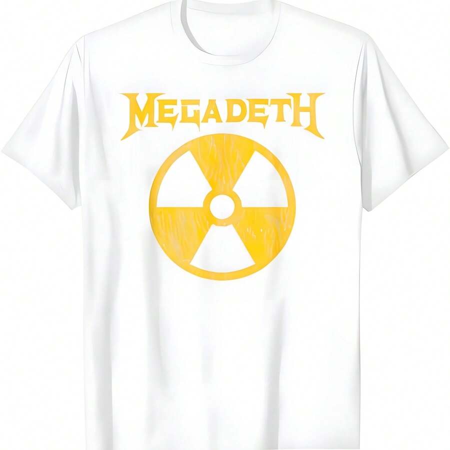 Camiseta nuclear de Megadeth - Blanco - Ver 1