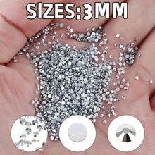 Conjunto de Strass de Resina Jelly Multicolorida de 3mm, Inclui Pinça de Precisão e Cola B700, Adequado para Artesanato DIY, Decoração de Tecido, Decoração de Copos, Aplicações em Roupas, Acessórios de Costura, Itens Feitos à Mão, Pintura de Diamante, Arte, Conjunto Colorido, Decoração de Livros, Decoração de Parede da Sala de Estar - Conjuntos - Visão 7