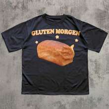 Funny Cat  T-Shirts From GlutenMorgen, Funny Cat T-Shirts, Kitten T-Shirts, Gifts For Cat Lovers, Unique T-Shirts, Original Clothing And T-Shirts. - 黑色 - 查看 2