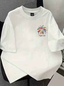 Women's T-Shirt For Spring And Summer - 白色 - 查看 2