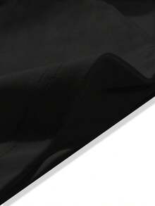 Women's Lightweight Loose-Fitting Clothing, Loose-Fitting Women's T-Shirt, Casual Short-Sleeved Top With Round Neck, Slightly Stretchy Fabric, Machine Washable, Comfortable Fit Suitable For All Seasons, Women's T-Shirt, Unique 2D Flat Print T-Shirt, Comfortable Fit For Casual Daily Wear. - 黑色 - 查看 5
