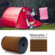 Paracord multifunción, desgaste de Paracord de 9 hilos resistente para actividades al aire libre para acampar - A - Ver 6