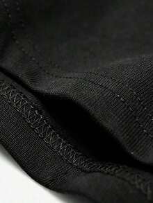 Kurzarm-T-Shirt für Herren, lockere Passform, Aufdruck "GOD'S ART ON DISPLAY", individuell gestaltbares Grafik-T-Shirt für Herren – Lässige und stylische Sommer-T-Shirts - Schwarz - Übersicht 4